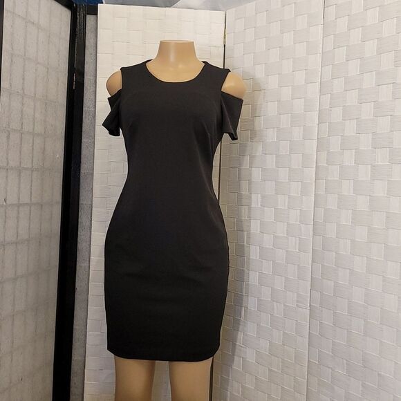 BRAND NEW TOMMY HILFIGER COLD SHOULDER  SLEEVELESS DRESS - Picture 6 of 15